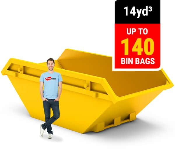 14 cubic yard skip