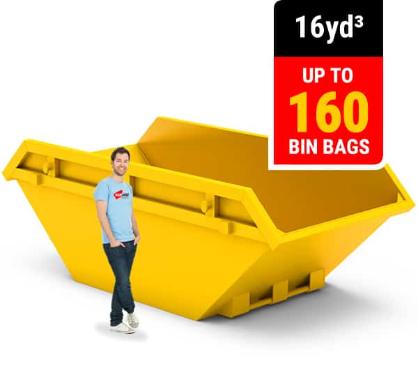 16 cubic yard skip